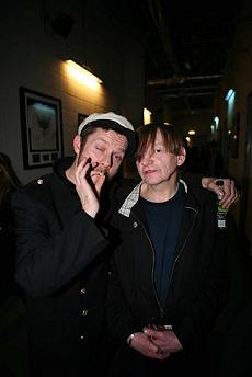 Jamie and Mark E Smith. (Photo credit unknown)