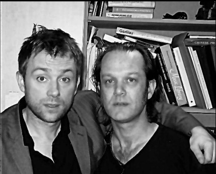 Damon Albarn and David Coulter